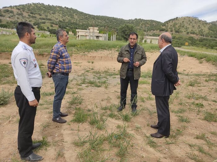 بیمارستان امام خمینی (ره) سردشت صاحب جایگاه فرود بالگرد میشود