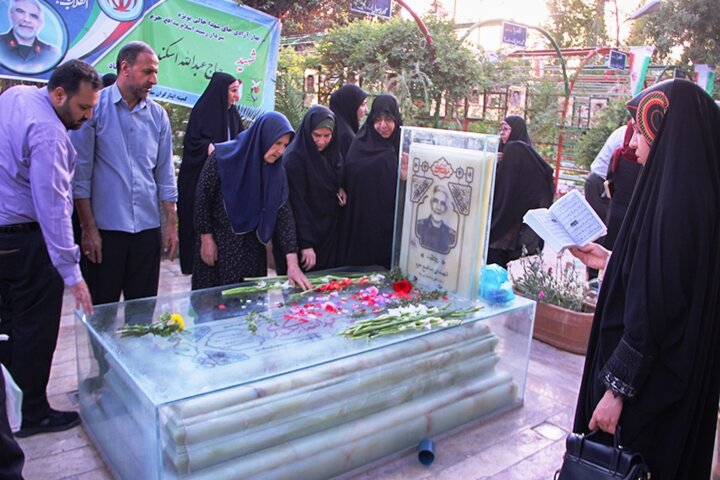 هشتمین سالگرد سردار بی‌سر "شهید اسکندری" در شیراز برگزار شد