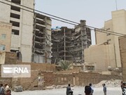 اعزام یک تیم ۵ نفره جستجو از استان فارس به محل حادثه ساختمان متروپل آبادان