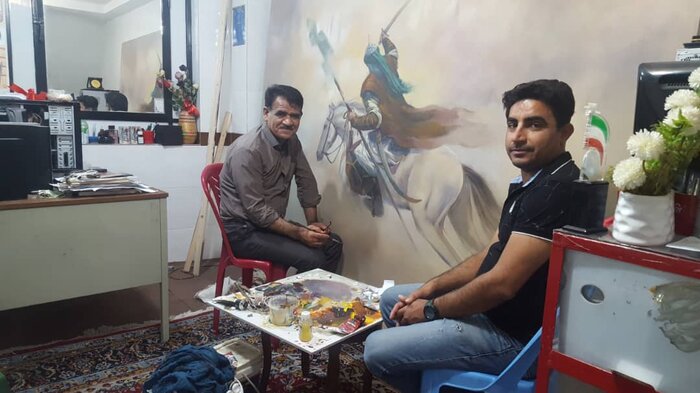 چهره برتر هنر انقلاب در بوشهر و دغدغههایی از تار و پود هنر