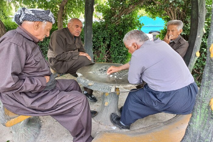 «دامه»، بازی مهیج و محبوب اشنویه