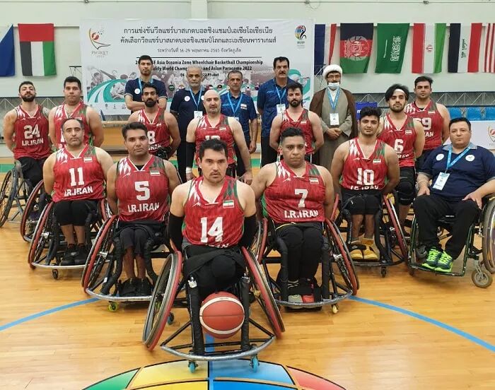 Basketball: l'équipe masculine d’Iran en fauteuil roulant se qualifie pour la finale