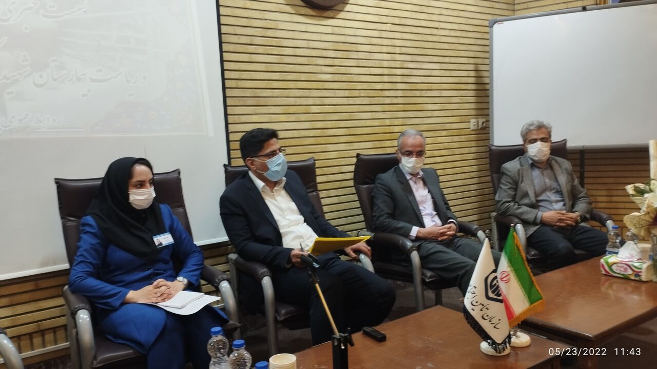 سهم بستری بیمارستانهای تامین اجتماعی استان مرکزی ۱۴ درصد است  سهم بستری بیمارستانهای تامین اجتماعی استان مرکزی ۱۴ درصد است