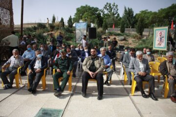 صبحگاه مشترک درپارک موزه دفاع مقدس سمنان