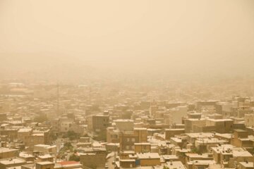 هوای کردستان غبارآلود می‌شود