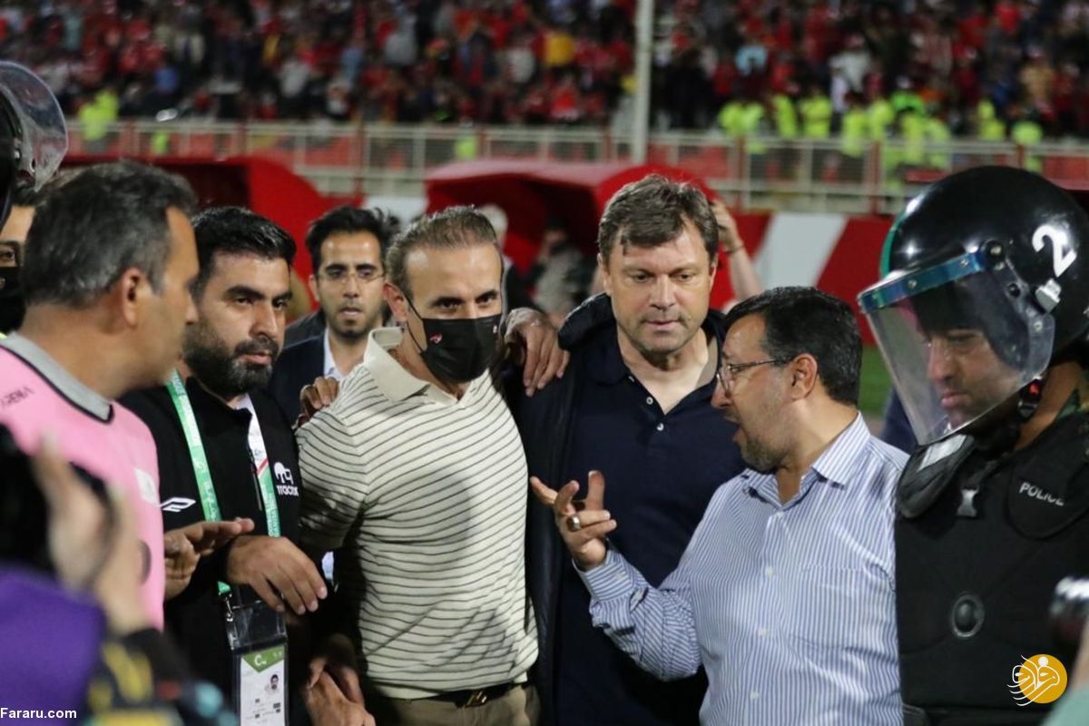 ششگَلانی: به یحیی اخطار دادیم اما مشتاق سنگخوردن بود؛ پرسپولیسیها هواداران را تحریک کردند