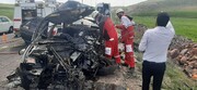 حادثه رانندگی در جاده نیر - سراب یک مصدوم و یک کشته برجای گذاشت
