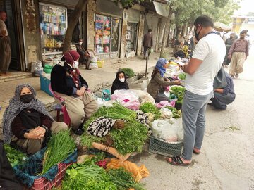 فصل بهار و رونق بازار سنتی " پیر دایکان " سردشت