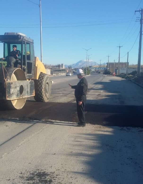 نقاط حادثه خیز شهر دهدشت ساماندهی شد