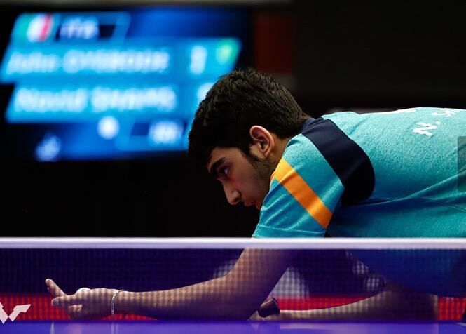 صعود نماینده ایران به یک چهارم نهایی مسابقات تنیس روی میز اسپانیا