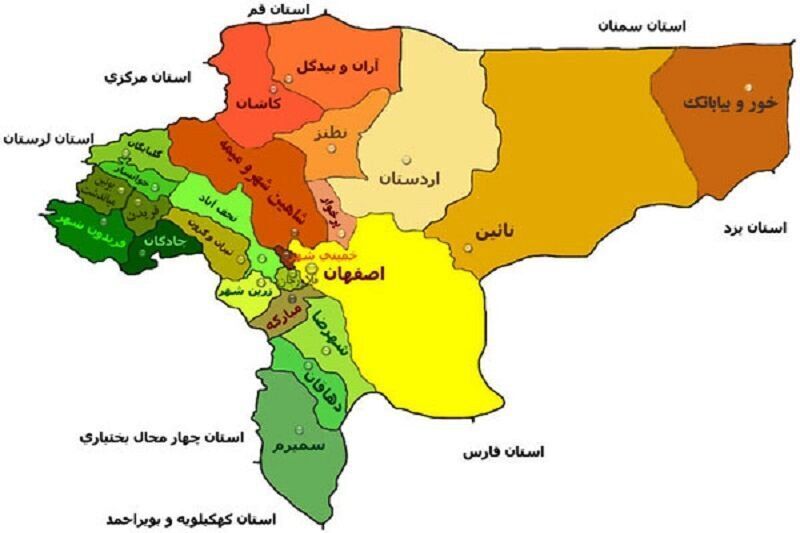 ۴۴ شهر استان اصفهان دارای طرح تفصیلی مصوب است 