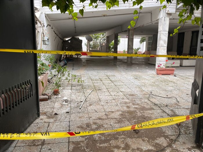 گودبرداری غیراصولی باعث ریزش یک ساختمان در آمل شد