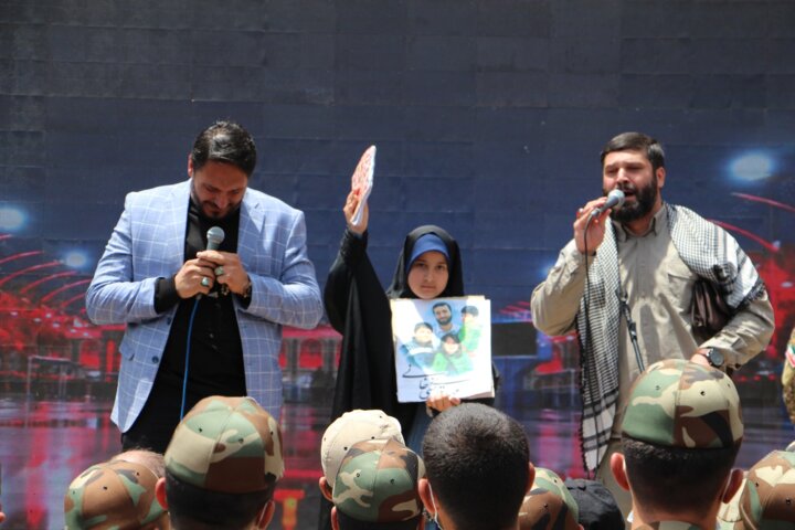 میزبانی شایسته شهروندان لواسانی از پیکر مطهر ۲ شهید گمنام