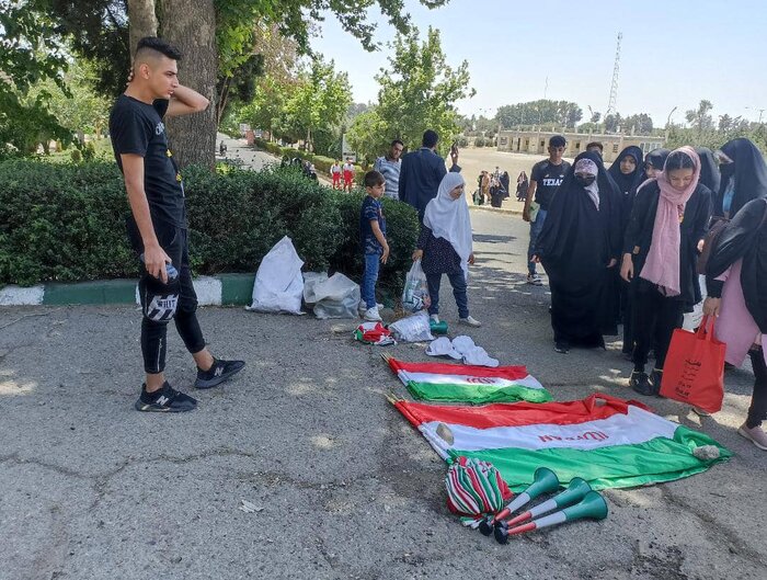 اجتماع 100 هزار نفری «سلام فرمانده» در ورزشگاه آزادی برگزار شد + فیلم 5