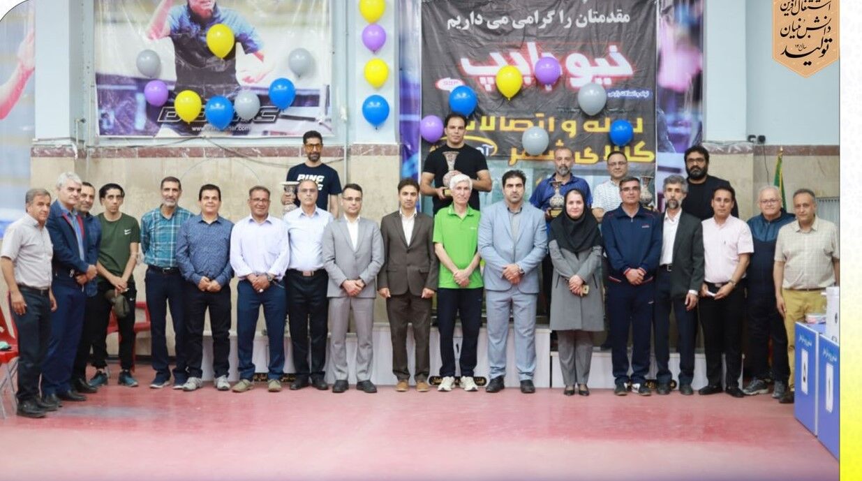 قهرمانان لیگ برتر تنیس روی میز استان همدان معرفی شدند