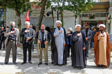 دسته روی مردم بجنورد در روز شهادت امام جعفر صادق(ع)