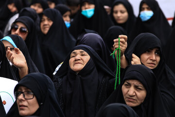 تشیع شهید دوران دفاع مقدس در روز شهادت امام جعفر صادق (ع) در مشهد