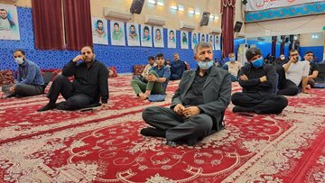 آیین بزرگداشت شهادت امام جعفر صادق (ع) در بوشهربوشهر-ایرنا- آیین بزرگداشت شهاد امام جعفر صادق (ع) با حضور پیکر مطهر شهید گمنام عملیات کربلای 4 در حسینیه ثارالله بوشهر برگزار شد.