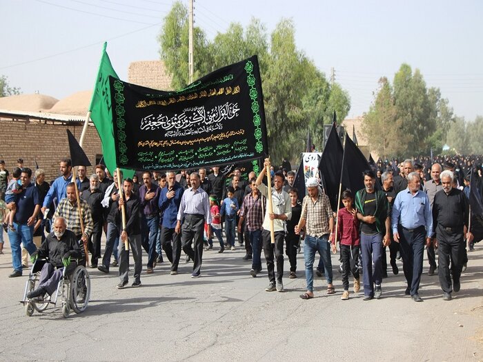 رفسنجان طولانی ترین مسیر کاروان پیاده روی صادقیه در کشور را اجرا کرد