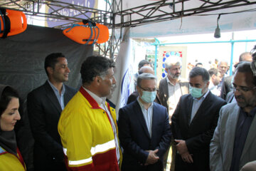 آیین افتتاح رسمی طرح‌ دریا در مازندران