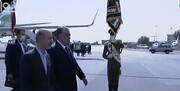 تاجکستان کے صدر دورہ ایران پہنچ گئے