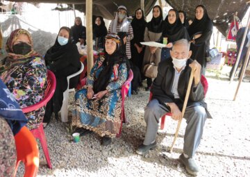 نمایی از جشنواره محلی زنان روستایی در بیرانشهر