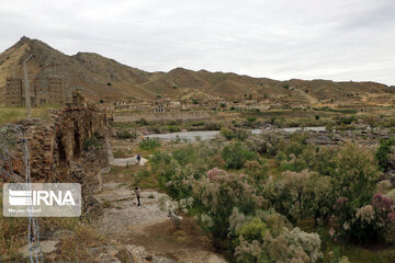 Historical Khoda Afarin bridges in northeast Iran