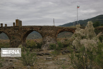 Historical Khoda Afarin bridges in northeast Iran