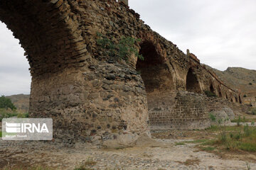 Historical Khoda Afarin bridges in northeast Iran