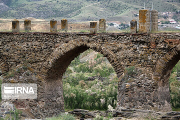 Historical Khoda Afarin bridges in northeast Iran