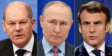 فرانسه و آلمان: پوتین وارد مذاکره مستقیم با زلنسکی شود