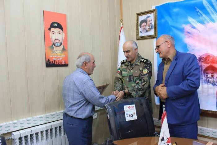 رزمندگان و ایثارگران عملیات بیت المقدس در قزوین تجلیل شدند