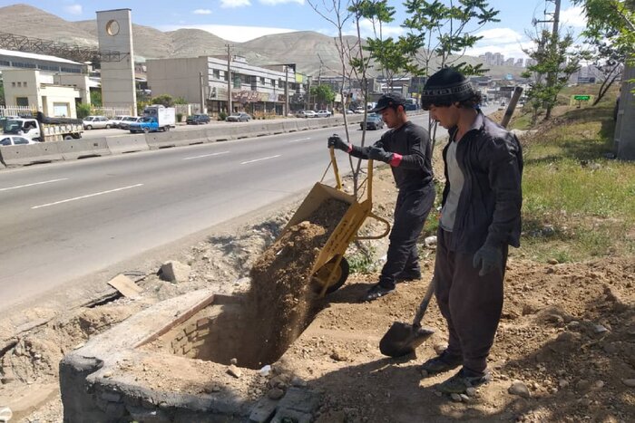 انسداد ۲۴ حلقه چاه غیر مجاز در طرح تعادل بخشی منابع آب در استان تهران 