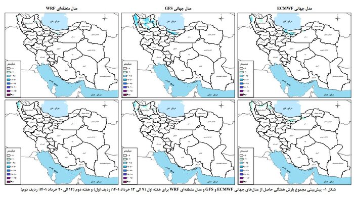 هفته آینده بارش ناچیز در حوضههای آبریز پیشبینی میشود