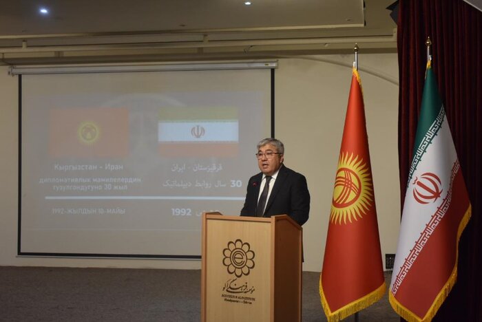 Kyrgyzstan, Iran back political solutions for conflicts: Kyrgyz Envoy to Iran