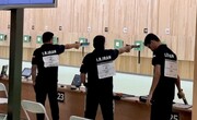 Iran's air pistol team reaches final match at ISSF World Cup