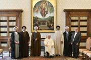 Iranian senior cleric meets Pope, conveys Supreme Leader's message