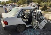 سانحه رانندگی در جاده پلدختر به خرم‌ آباد یک کشته و ۲ زخمی برجا گذاشت