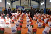  چهار هزار و ۵۰۰ بسته معیشتی در شوقان  خراسان شمالی توزیع شد