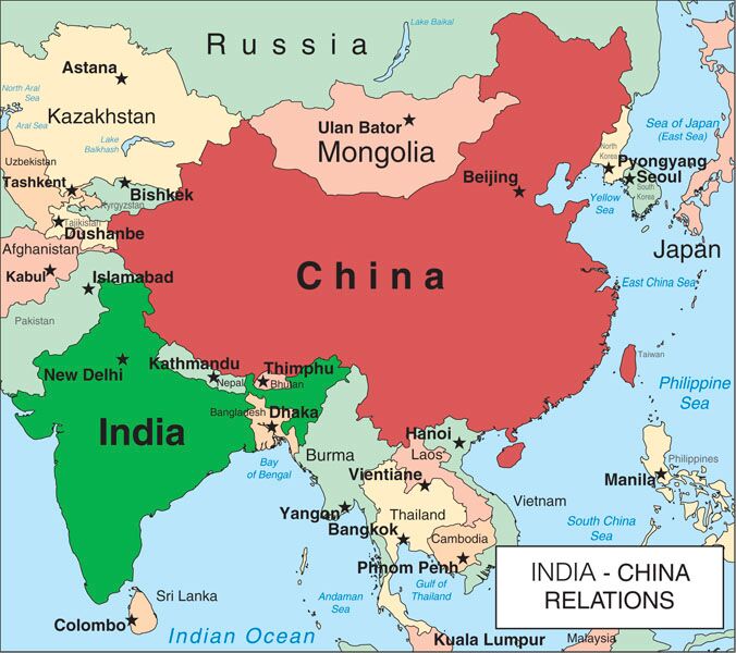 توافق امنیتی در مرزهای هند و چین