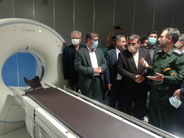 دستگاه «سی‌تی‌اسکن» بیمارستان امام خمینی (ره) عجب‌شیر به بهره‌برداری رسید