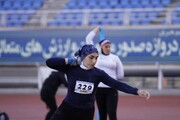 بانوی  پرتابگر شیرازی ۲ نشان در مسابقات بین المللی مشهد کسب کرد