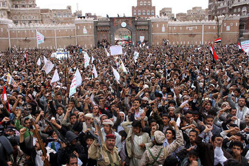 راهپیمایی «فریاد علیه استکبار» در صنعا پایتخت یمن