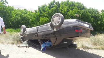 حادثه جاده‌ای در محور دامغان به دیباج ۶ مصدوم برجا گذاشت 