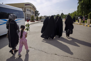 ورود کاروان خدام رضوی به کرمانشاه‎‎