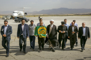 ورود کاروان خدام رضوی به کرمانشاه‎‎