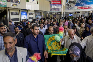 ورود کاروان خدام رضوی به کرمانشاه‎‎