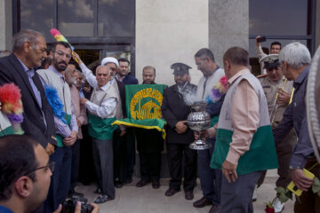 ورود کاروان خدام رضوی به کرمانشاه‎‎