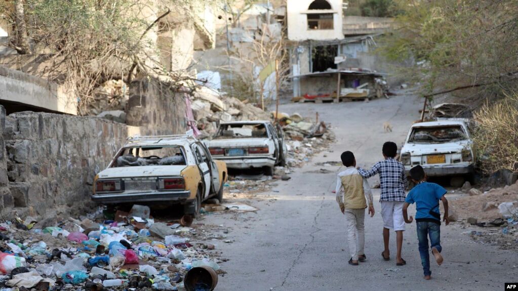 یمن میں آٹھ سال سے جاری جنگ میں 3182 بچے کی ہلاکت
