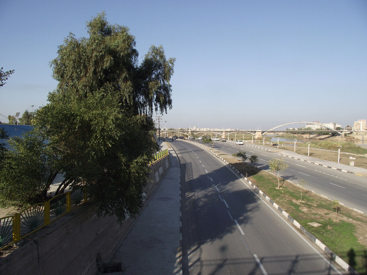 بخشی از مسیر جاده ساحلی غرب اهواز به بهرهبرداری رسید بخشی از مسیر جاده ساحلی غرب اهواز به بهرهبرداری رسید